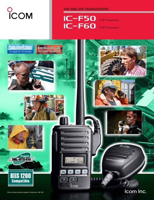 LMR_IC-f50_f60_FM Brochure.pdf - Icom Australia