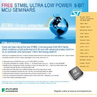 free stm8l ultra low power 8-bit mcu seminars - Future Electronics