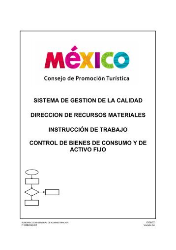 Manual para el Control de Bienes de Consumo y de Activo ... - CPTM