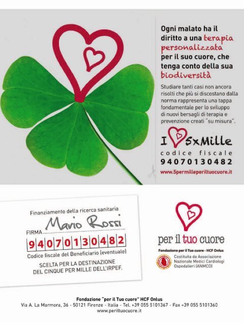 Cardiologia negli Ospedali nÂ° 192 Marzo / Aprile 2013 - Anmco