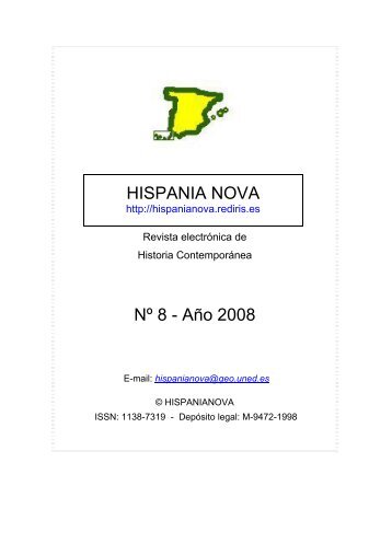 View - Hispania Nova - RedIRIS