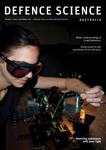 DSA Volume 1 Issue 4 December 2010 - Defence Science and ...