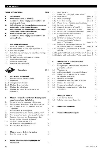 Automatismo de puerta corredera STA 60