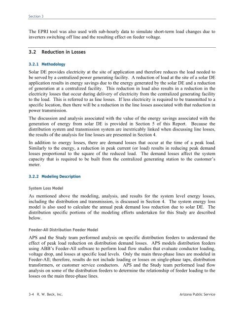 Distributed Renewable Energy Operating Impacts and Valuation Study