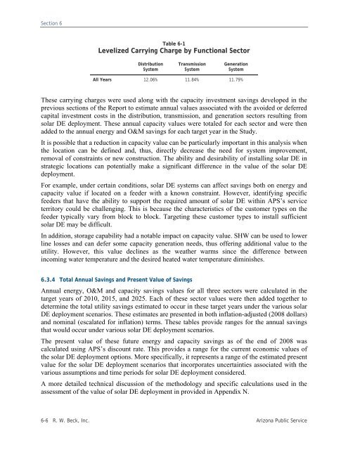 Distributed Renewable Energy Operating Impacts and Valuation Study