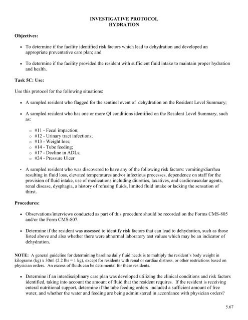 Facility Self-Assessment (Mock Survey) Tool - Nursing Home Help