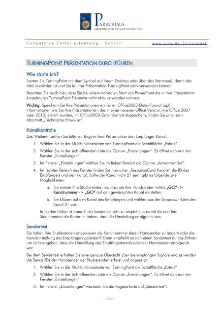 02 Präsentation durchführen.pdf - PMU