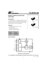 TX-2B/RX-2B - EEWeb