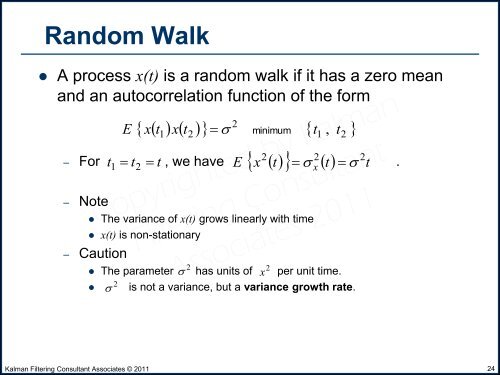 Fundamentals of Kalman Filtering and Applications to GNSS