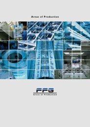 Areas of Production Performance Specifications - FFG Flensburg