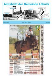 2013-05-17 LÃ¶bnitz Ausgabe 05 - Gemeinde LÃ¶bnitz