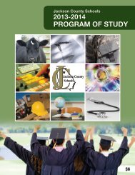2013/2014 Program of Study - Jackson County Schools