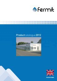 Productcatalogue 2012 - Fermit