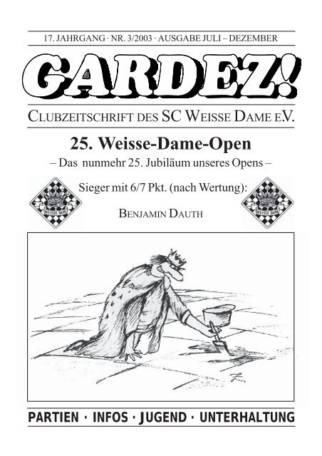 gardez! 2003 - Schachclub Weisse Dame eV