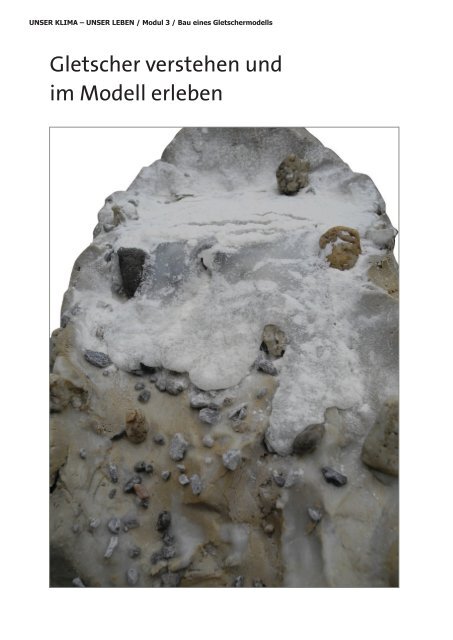 gehtÂ´s zum Gletscher - Experiment aus Modul 3 (pdf 1,7 ... - bezev eV