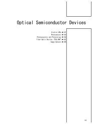 Optical Semiconductor Devices: TOSHIBA SEMICONDUCTOR ...