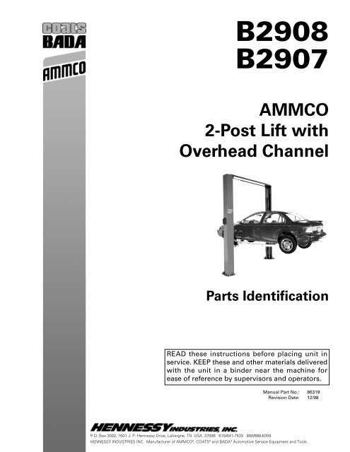 B2908 B2907 - aesco