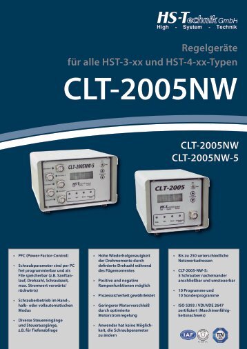 CLT-2005NW - HS-Technik