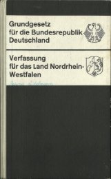 1965 - Grundgesetz für die Bundesrepublik Deutschland (BRD) - Verfassung für das Land Nordrhein-Westfalen (NRW)