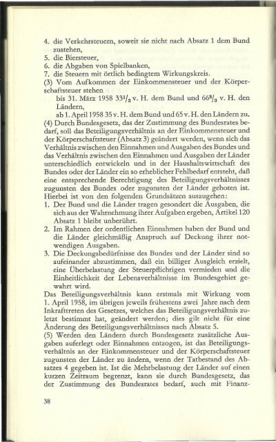 1965 - Grundgesetz für die Bundesrepublik Deutschland (BRD) - Verfassung für das Land Nordrhein-Westfalen (NRW)