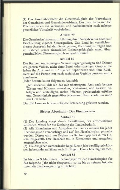 1965 - Grundgesetz für die Bundesrepublik Deutschland (BRD) - Verfassung für das Land Nordrhein-Westfalen (NRW)