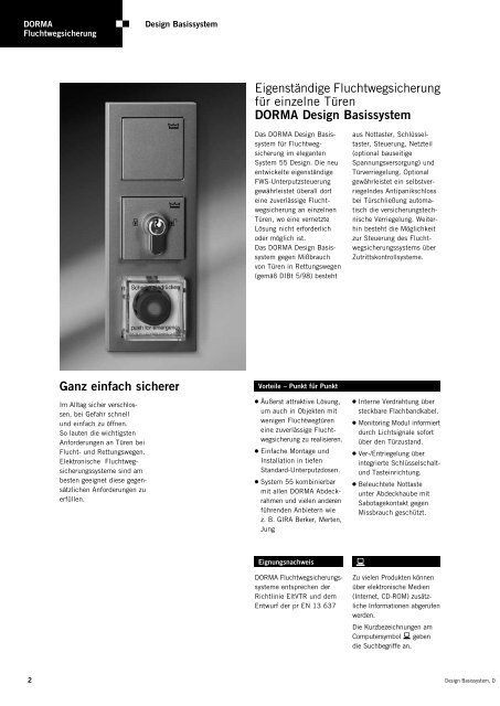 DORMA Design Basis System &#40;PDF&#41; - Effexx