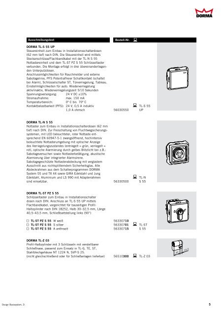 DORMA Design Basis System &#40;PDF&#41; - Effexx