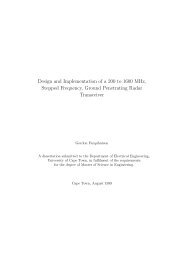 Design and Implementation of a 200 to 1600 MHz, Stepped ...