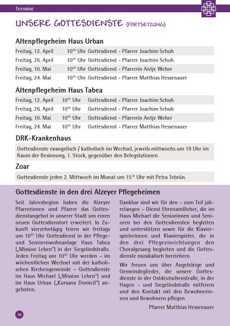 schon als PDF lesen... - Evangelische Kirchengemeinde Alzey