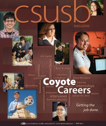 Careers Coyote - CSUSB Magazine - California State University ...