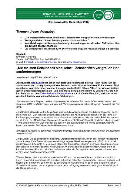 PDF-Dokument - Heinold, Spiller & Partner Unternehmensberatung ...