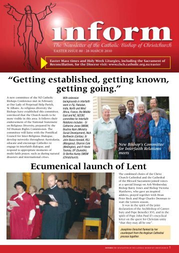 Inform 80.pdf - Catholic Diocese of Christchurch