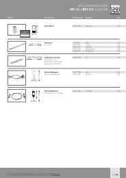 12V SCHIENENSYSTEM BBT 24 + BBT 242 ZUBEHÖR