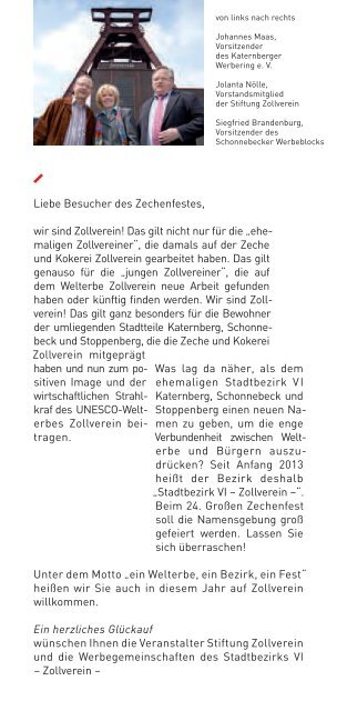 24. GroÃŸes Zechenfest 2013 - Stiftung Zollverein