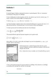 Kalkulus 1 - Matema10k.dk