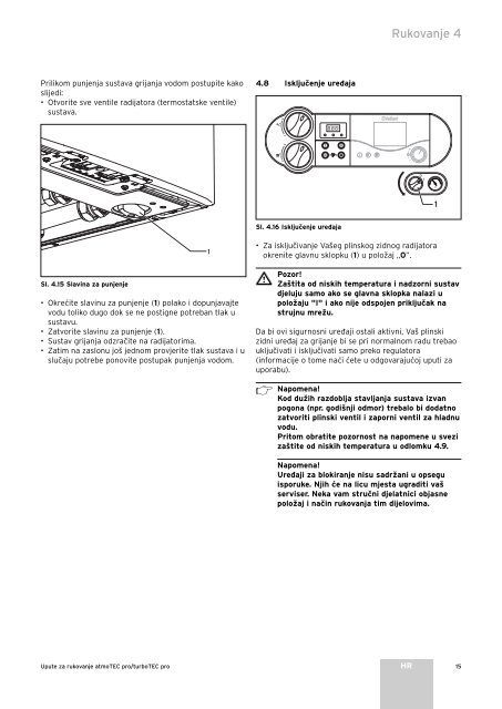 atmoTEC turboTEC pro 11-20,18 i 24kW-Uputstvo za ... - Vaillant