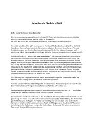 Jahresbericht SV-Fahrni 2011 - Samariterverein Fahrni