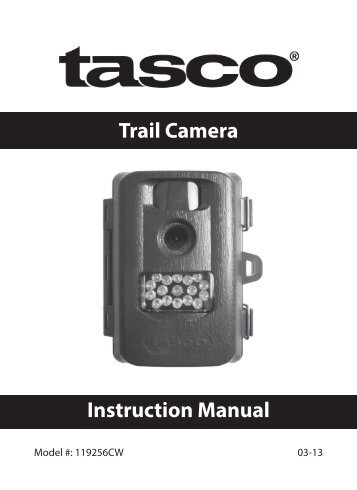 Trail Cam 119256CW - Tasco