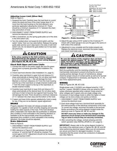 ELC Series, JL 680-2 - Coffing Hoists, Coffing Hoist Parts