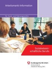 Sozialwissenschaftliche Berufe - personalbarometer-online.de