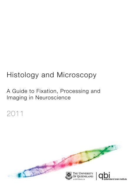 QBI HISTOLOGY AND MICROSCOPY GUIDE