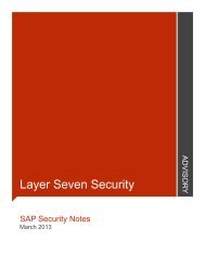 Mar - Layer Seven Security