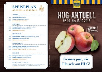 Festanstellungen für ab sofort NOCH PLÄTZE FREI! - HUG