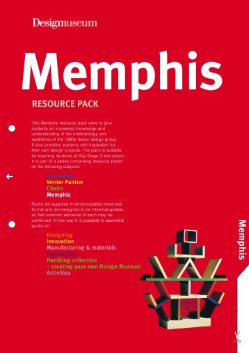 Memphis resource pack - Design Museum