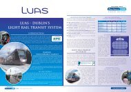 LUAS - DUBLIN'S LIGHT RAIL TRANSIT SYSTEM - Business 2000