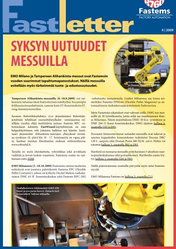 SYKSYN UUTUUDET MESSUILLA - Fastems