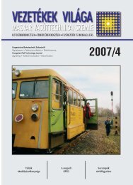 Issue 2007 /4. - MÃV DokumentÃ¡ciÃ³s KÃ¶zpont Ã©s KÃ¶nyvtÃ¡r