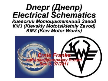 Complete Dnepr Electrical Schematics - Good Karma Productions