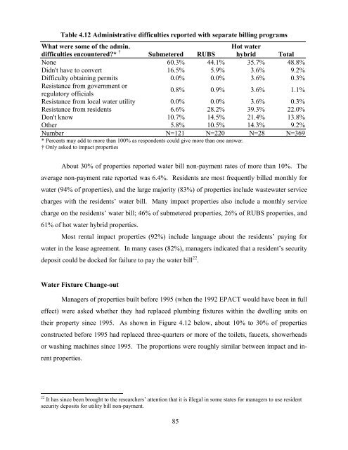 national multiple family submetering and allocation billing program ...