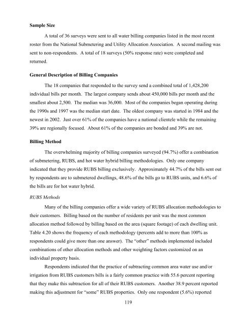 national multiple family submetering and allocation billing program ...